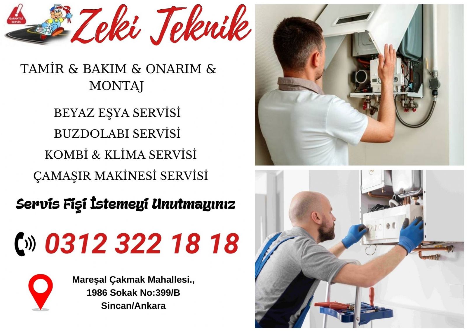 Sincan Kombi Servisi